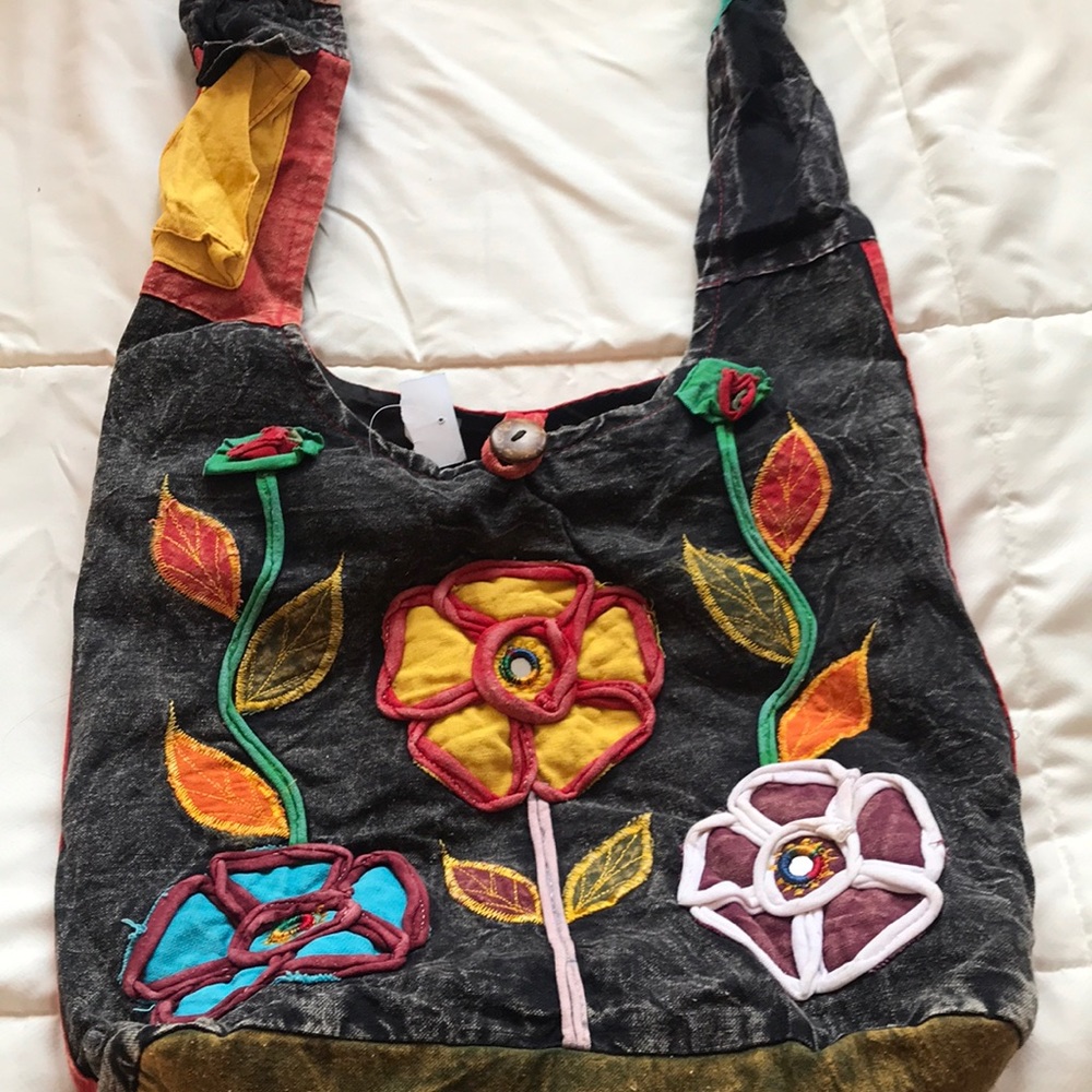 Crossbody Patchwork Purse (Never Been Used)